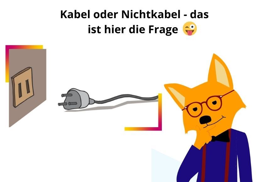 Strom über Steckdose